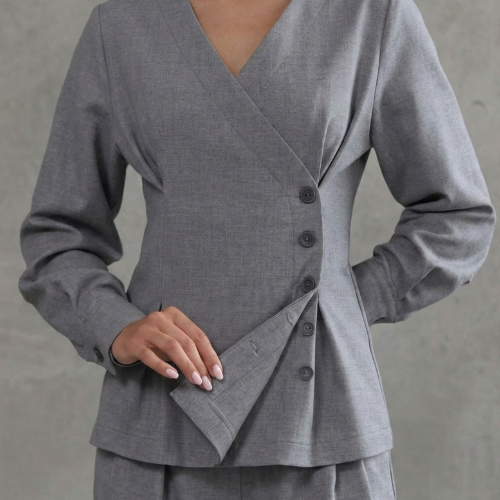 Ensemble Tailleur Gris