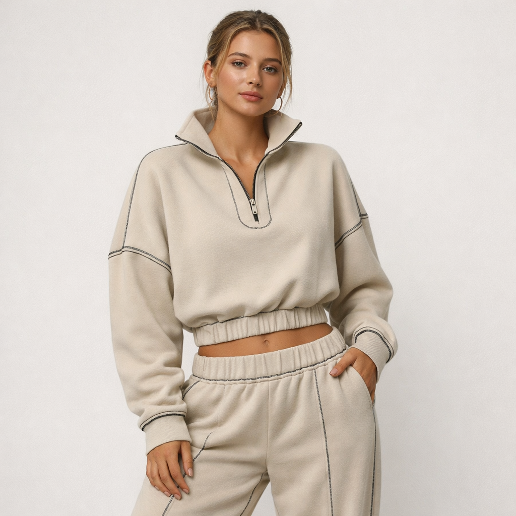 Ensemble sweat zippé & pantalon