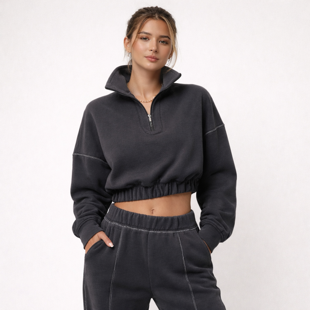 Ensemble sweat zippé & pantalon